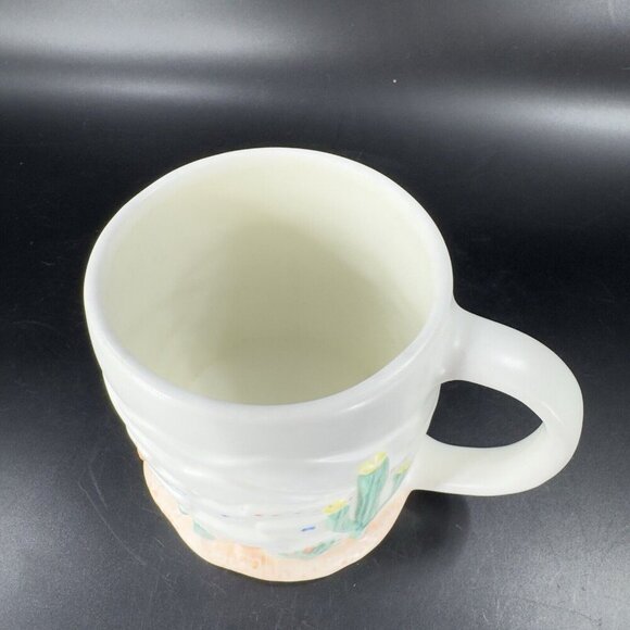 Otagiri Southwest Mug Cup Curtis Swann Embossed Sculpted Pueblo Home Single Mug - Picture 6 of 11